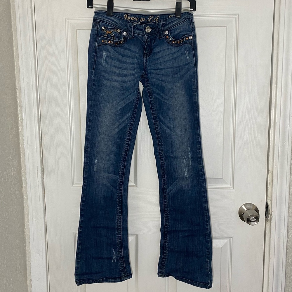 Grace In LA Bootcut Jeans